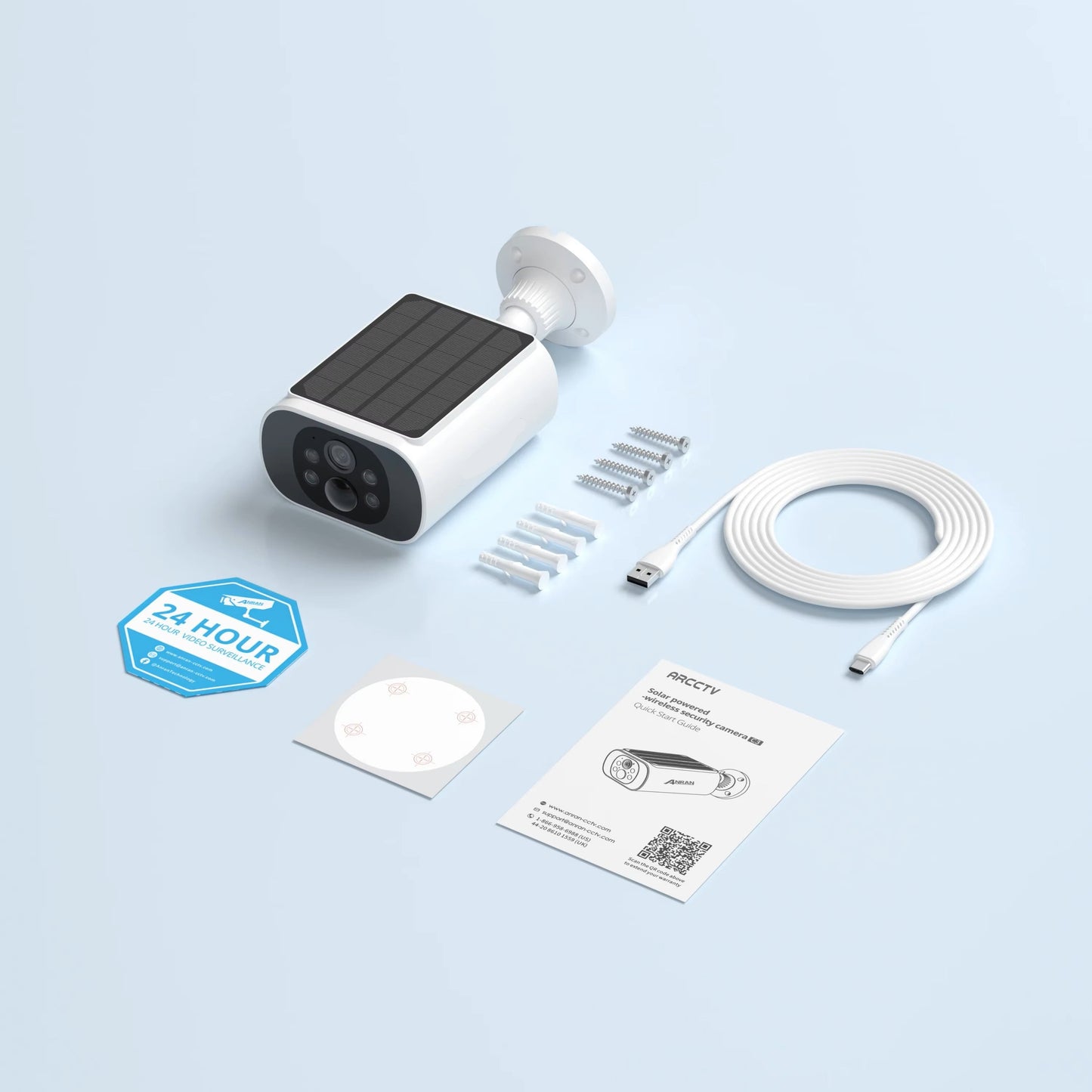 SolarCam™ | Toujours sécurisé, sans électricité, sans Wi-Fi et sans câbles