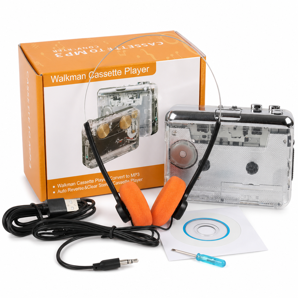 TapeSaver™ | Luister uw oude cassettes opnieuw & bewaar ze digitaal
