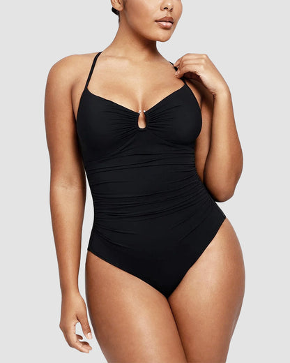 SirenShape™ Swimsuit – Elegante Shaping met Cut-Out Detail