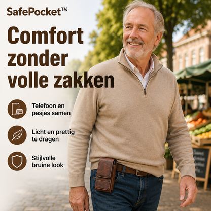 SafePocket™ – 100% Beschermd Tegen Vallen, Verliezen & Diefstal | 1+1 gratis