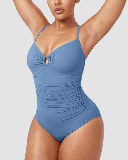 SirenShape™ Swimsuit – Elegante Shaping met Cut-Out Detail