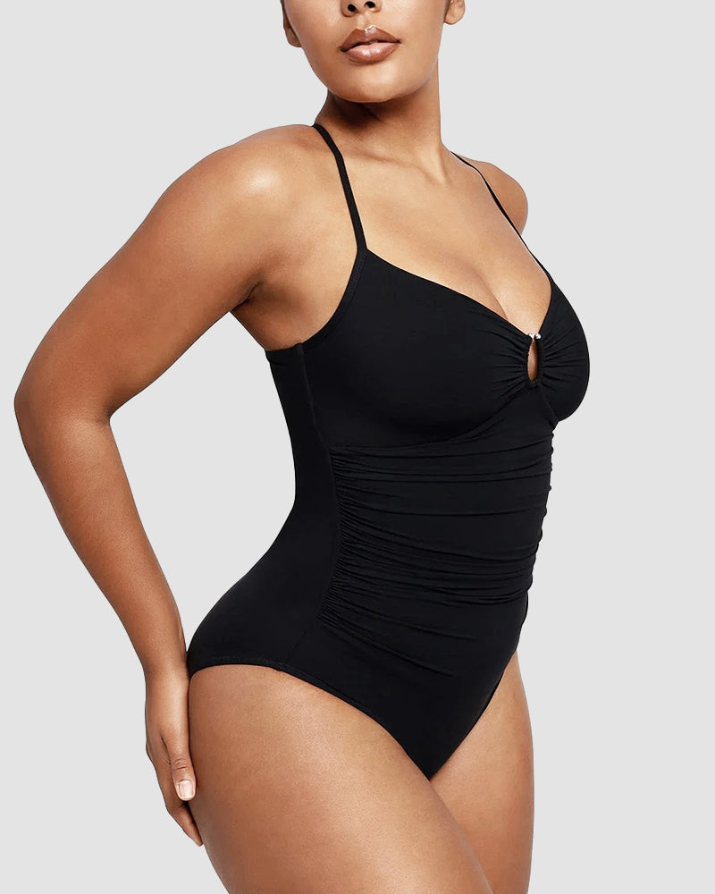 SirenShape™ Swimsuit – Elegante Shaping met Cut-Out Detail