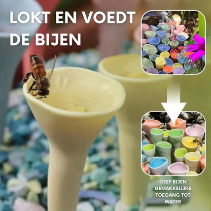 BeeVive - Abreuvoir pour abeilles et papillons (5+5 gratuits)