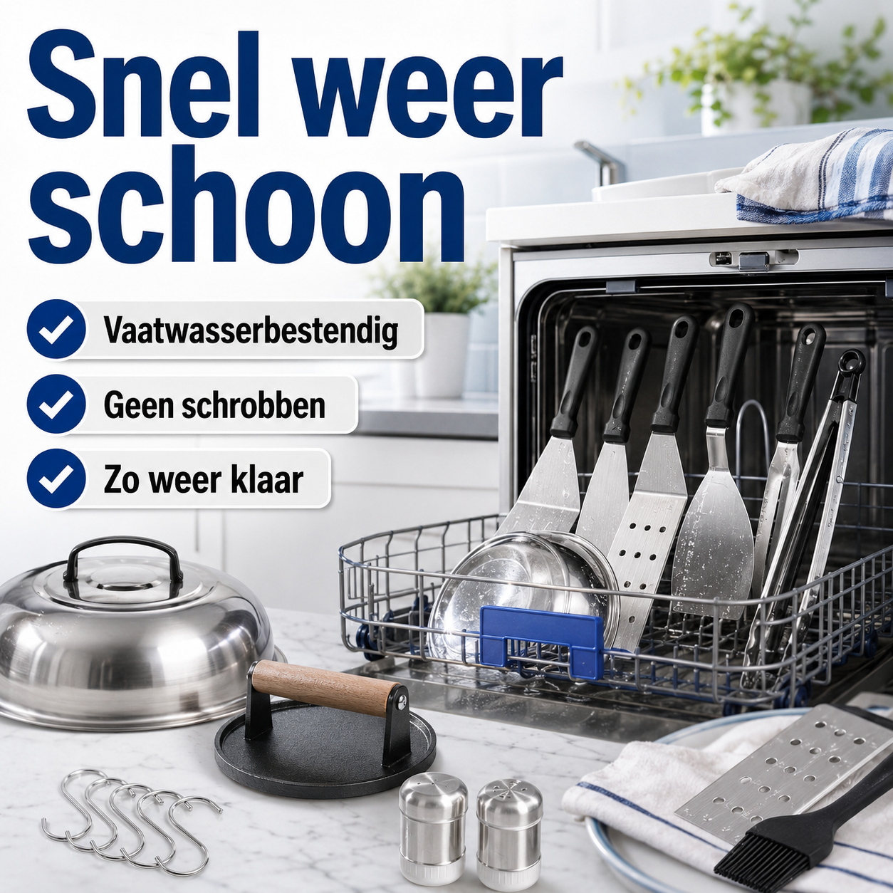 GrillMaster™ 29-delige set – Alles bij de hand voor de perfecte barbecue