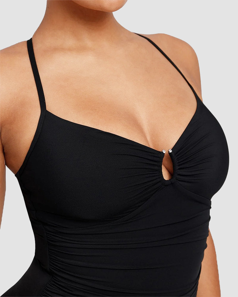 SirenShape™ Swimsuit – Elegante Shaping met Cut-Out Detail