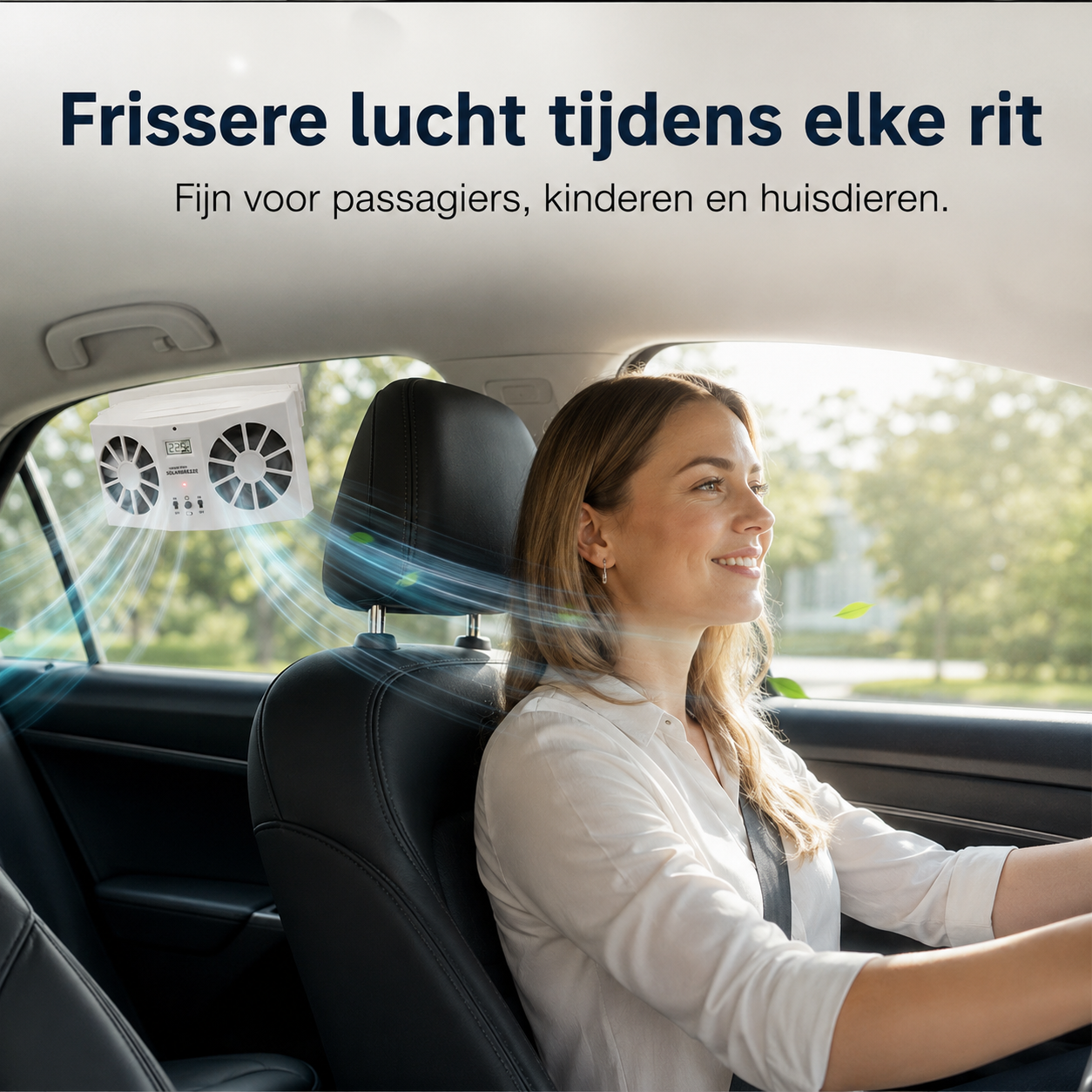 SolarBreeze™ | Nooit Meer Instappen In Een Snikhete Auto