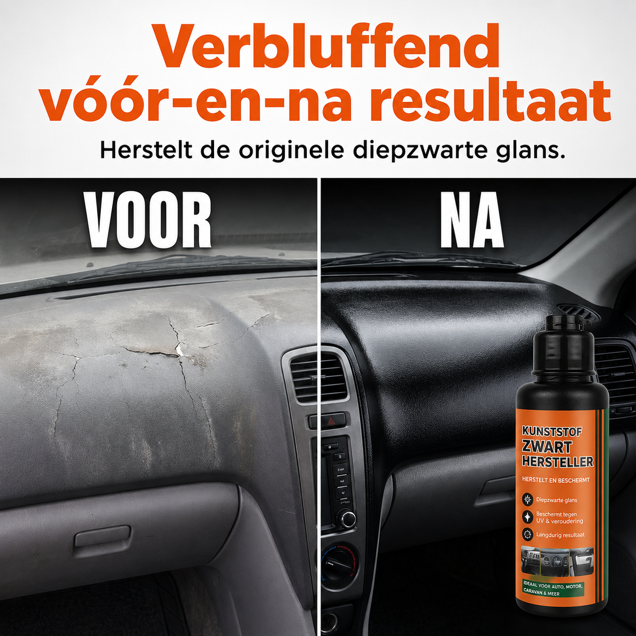 BlackRestore™ | Maakt Verbleekte Onderdelen Weer Zwart & Nieuw | 1+1 gratis