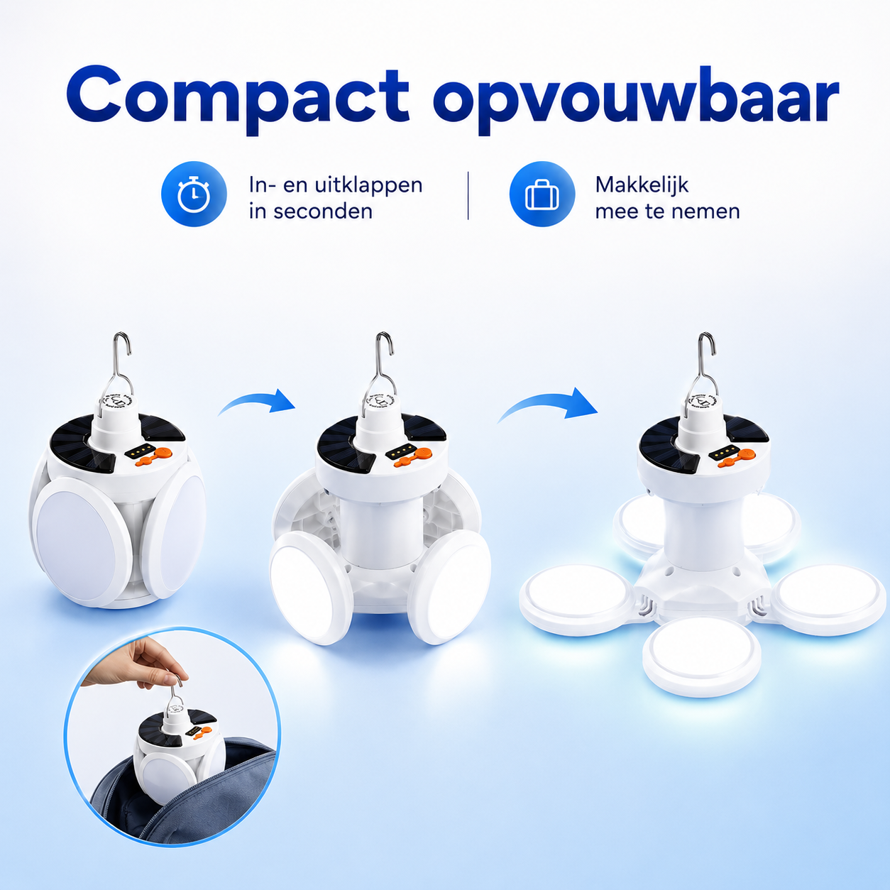 NovaBeam™ Multi-Light | Altijd en overal helder licht, zonder stroom