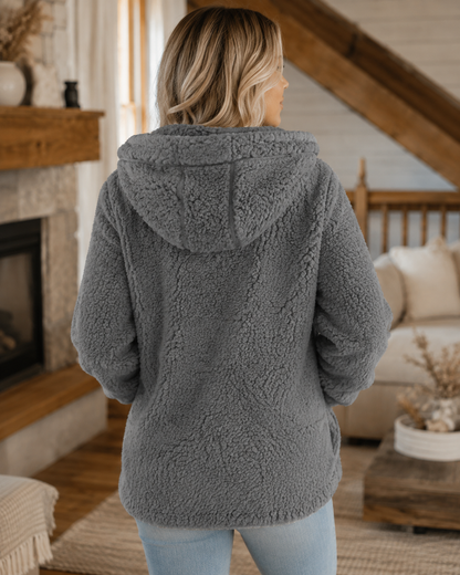 Teddy | Zacht en warm vest met rits