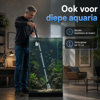 AquaClean Pro™ | De makkelijke manier om uw aquarium schoon te houden
