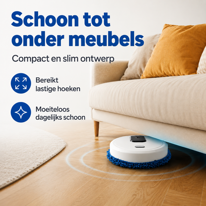 Moppy™ 5in1 slimme huishoudrobot | Nooit meer zelf de vloer schoonmaken!