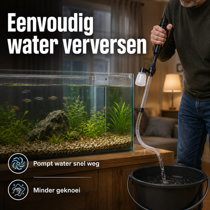 AquaClean Pro™ | De makkelijke manier om uw aquarium schoon te houden