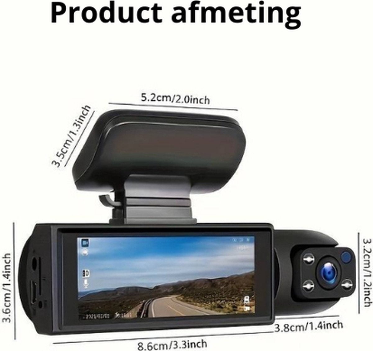 DualCam™ - Double dashcam pour une vision intégrale