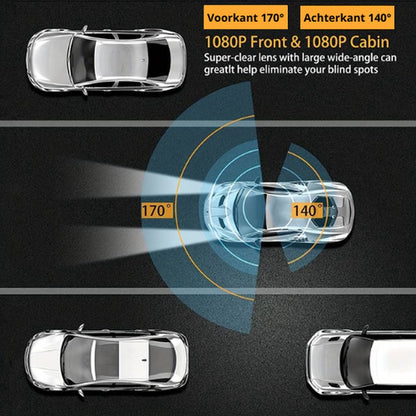 DualCam™ - Double dashcam pour une vision intégrale