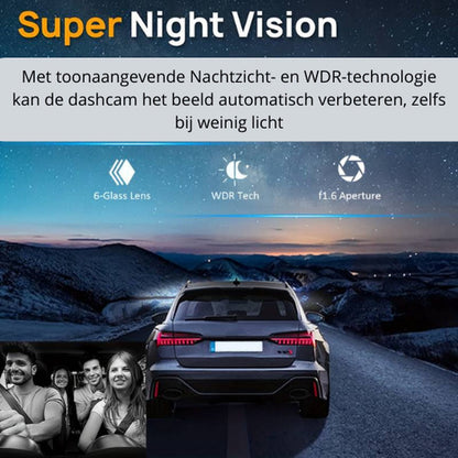 DualCam™ - Double dashcam pour une vision intégrale