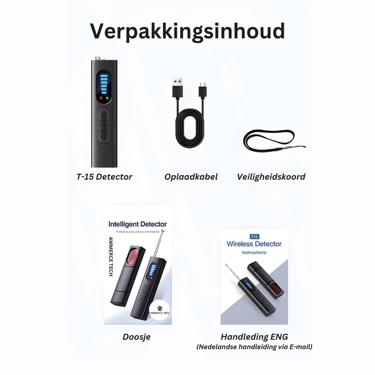 SpyBlocker™ | Detecteert verborgen camera’s, microfoons en GPS-zenders in seconden