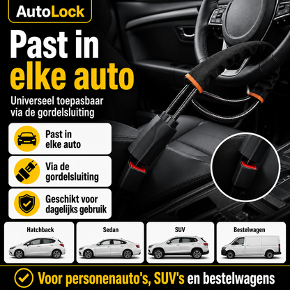 AutoLock™ - Niet-kapot-te-krijgen stuurslot voor elke auto!