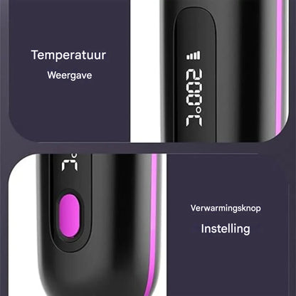 Nuvolo Brush Pro™ | Zeg vaarwel tegen plat haar: de hele dag lift en glans zonder schade!