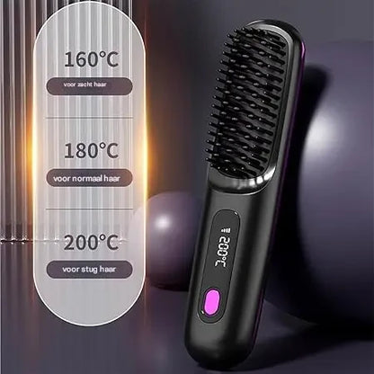 Nuvolo Brush Pro™ | Zeg vaarwel tegen plat haar: de hele dag lift en glans zonder schade!