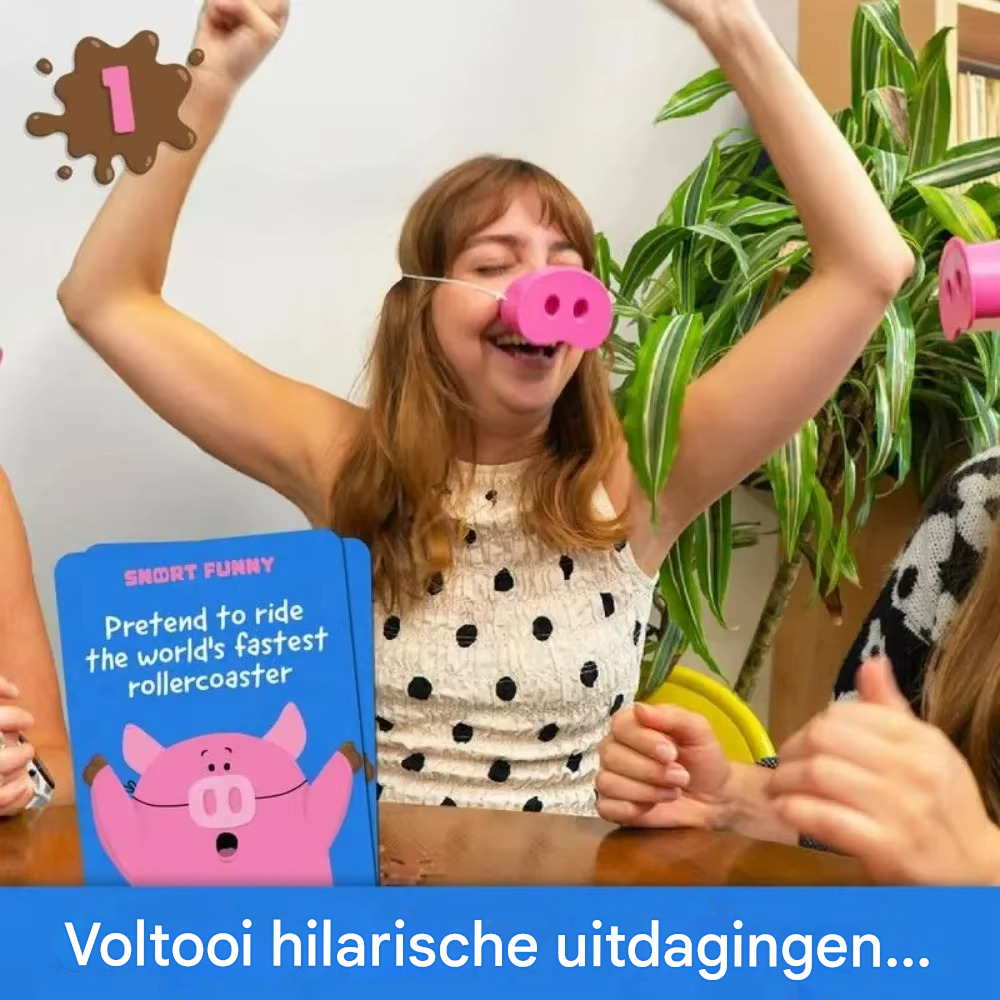 FunnySnort™ | De leukste partygame voor gegarandeerd lachen!