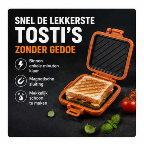 CrispyChef™ | Prêt en 3 minutes, sans résidus alimentaires incrustés