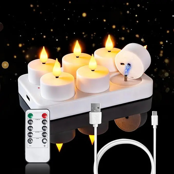 Oplaadbare LED Kaarsen