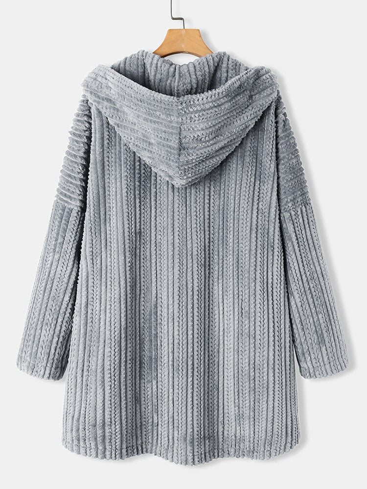 Noor - Cardigan chaud et élégant à capuche