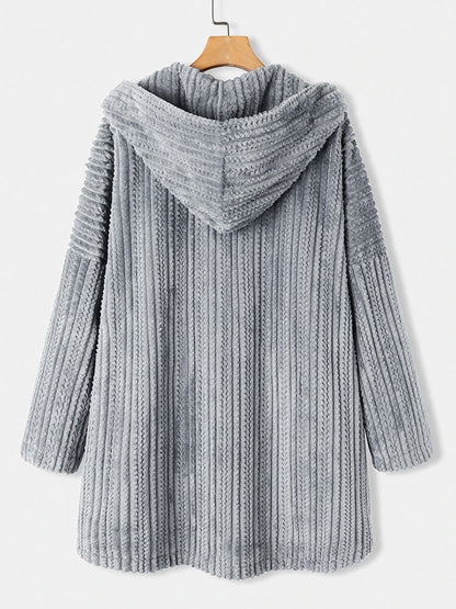 Noor - Cardigan chaud et élégant à capuche