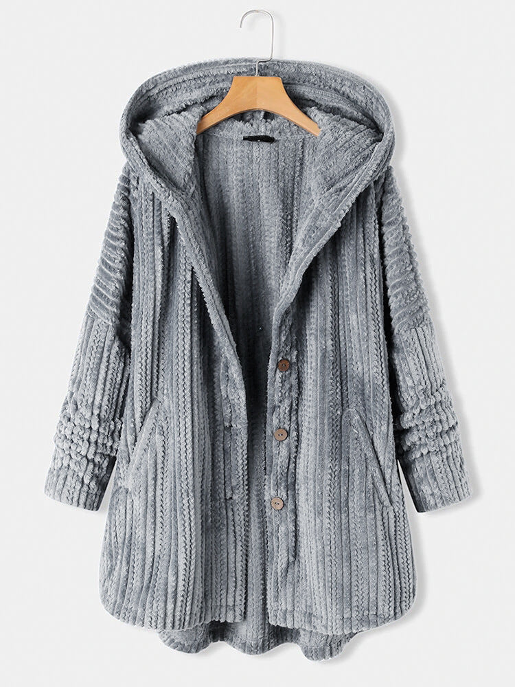Noor - Cardigan chaud et élégant à capuche