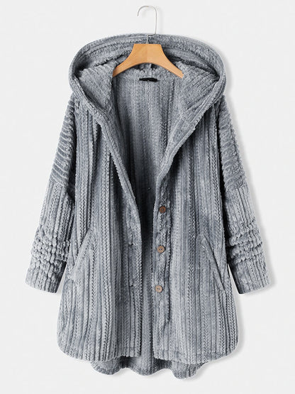 Noor - Cardigan chaud et élégant à capuche