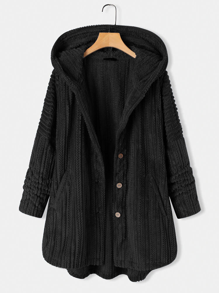 Noor - Cardigan chaud et élégant à capuche
