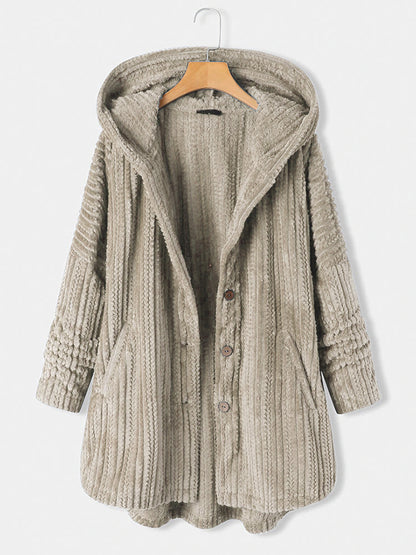 Noor - Cardigan chaud et élégant à capuche