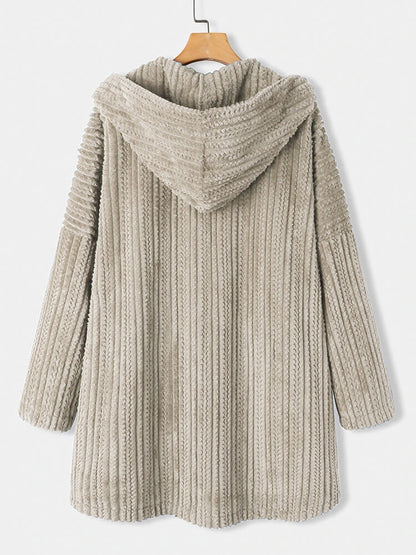 Noor - Cardigan chaud et élégant à capuche