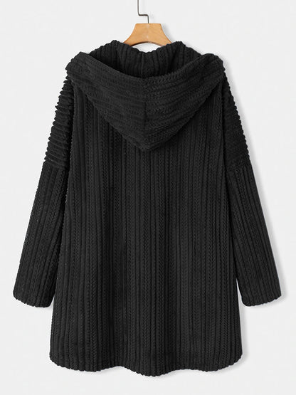 Noor - Cardigan chaud et élégant à capuche
