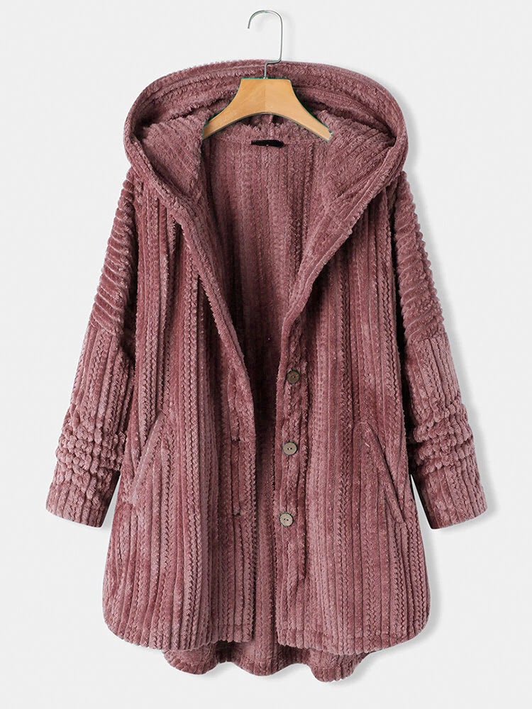 Noor - Cardigan chaud et élégant à capuche