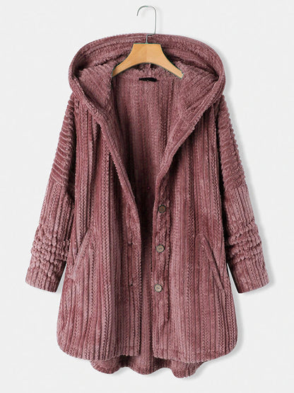 Noor - Cardigan chaud et élégant à capuche
