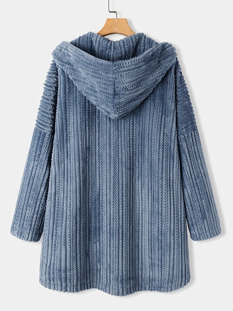 Noor - Cardigan chaud et élégant à capuche
