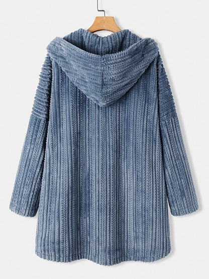 Noor - Cardigan chaud et élégant à capuche