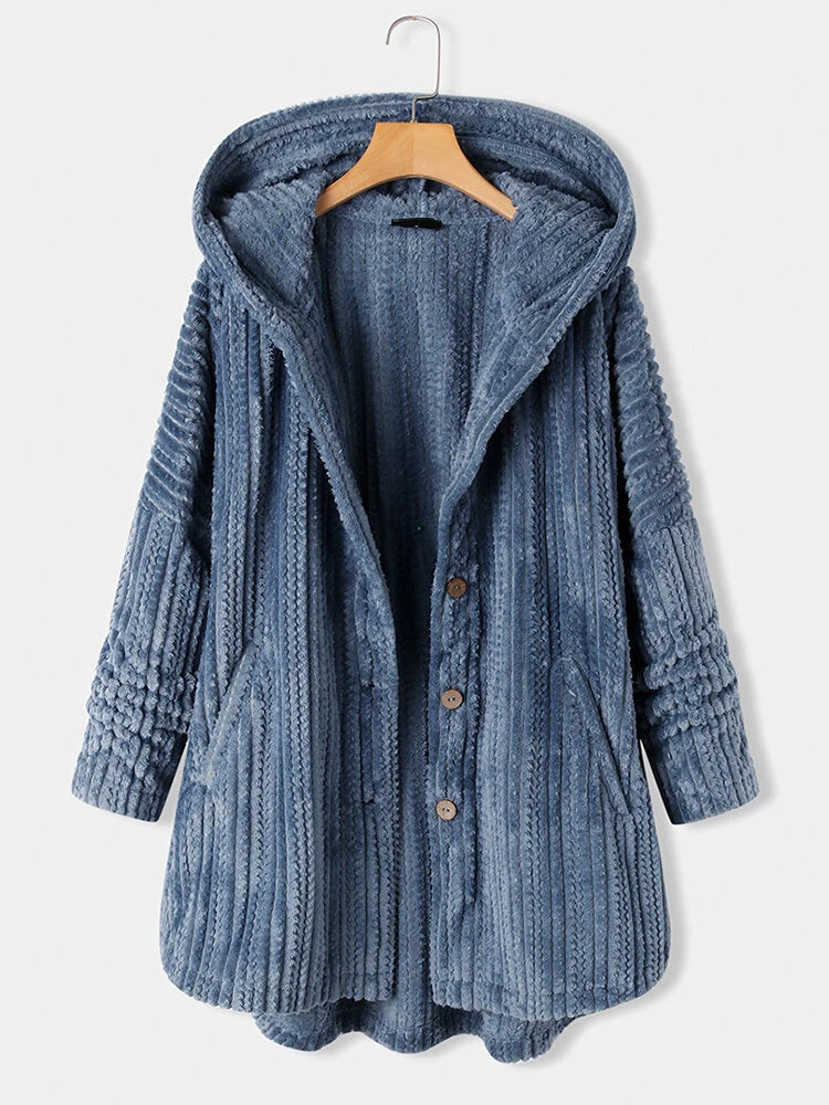 Noor - Cardigan chaud et élégant à capuche