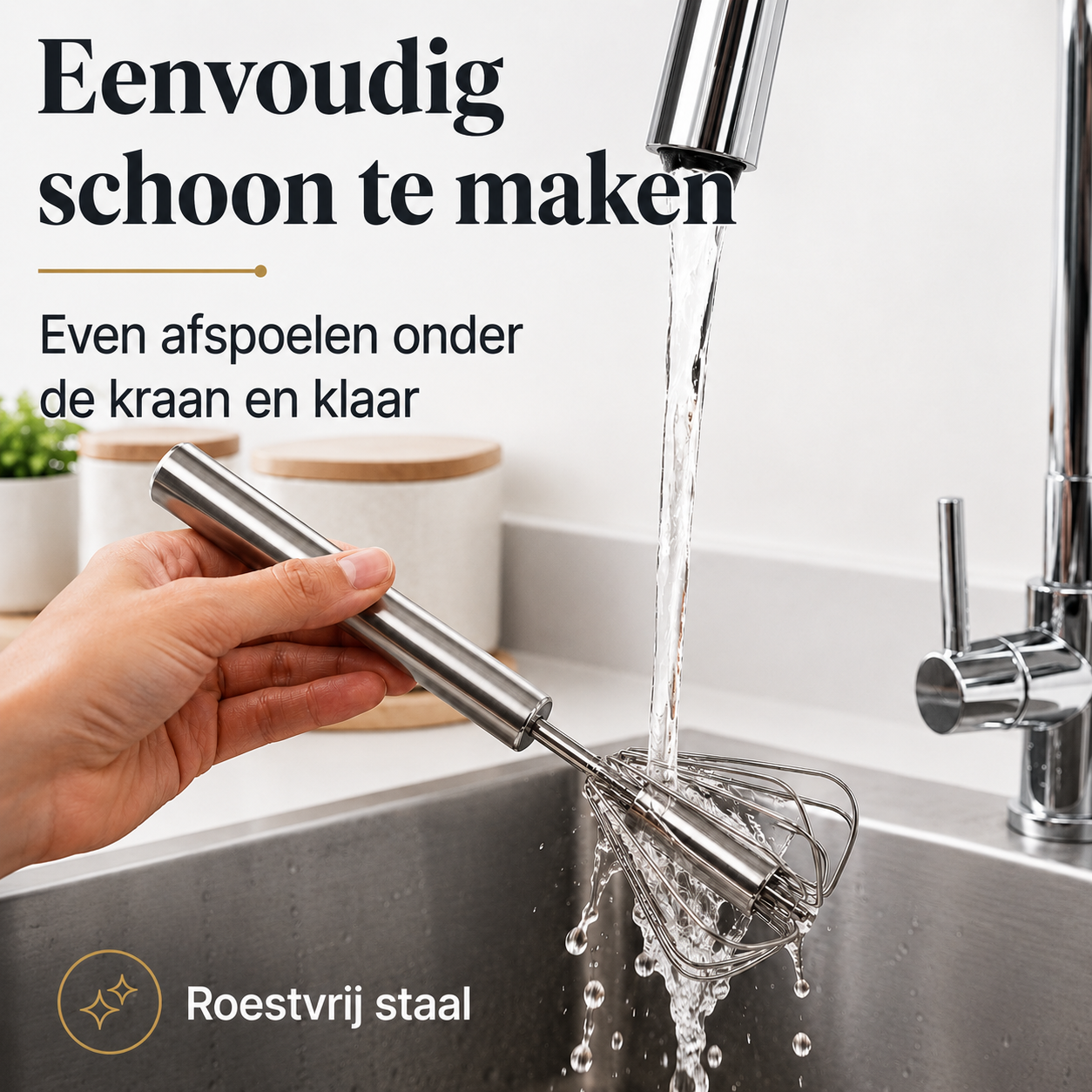 MixMate™ | Snel en makkelijk mixen zonder mixer, snoeren of vermoeide polsen | 1+1 gratis
