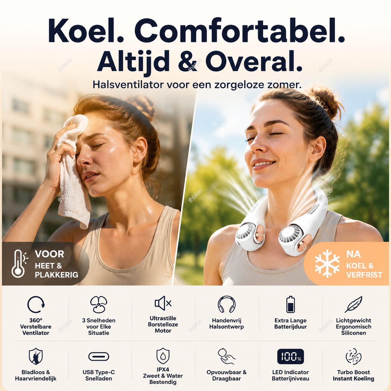 AirBreeze™ | Ontsnap Direct Aan De Verstikkende Zomerhitte