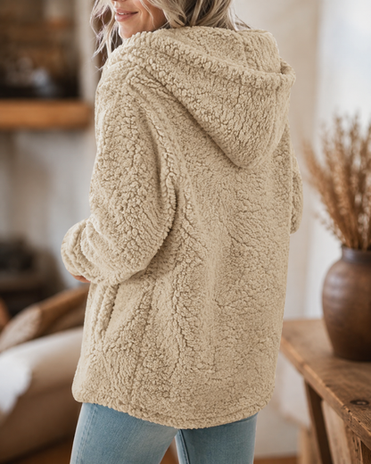 Teddy | Zacht en warm vest met rits