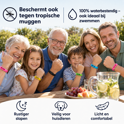 MosquitoShield™ | Natuurlijke bescherming tegen muggen en teken | 1+2 gratis