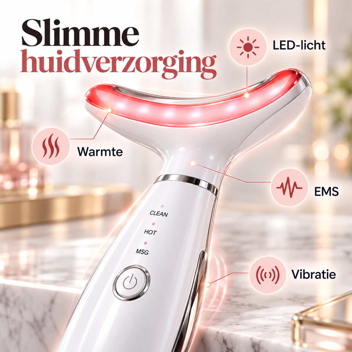 SkinLift Pro™ | Voor een strakker gezicht, stevigere hals & jongere uitstraling