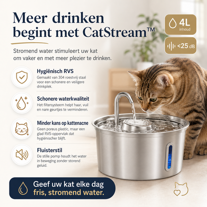 CatStream™ | De Ultieme Levensverzekering Voor De Nieren Van Uw Kat