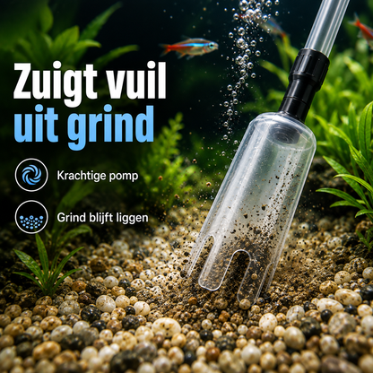 AquaClean Pro™ | De makkelijke manier om uw aquarium schoon te houden