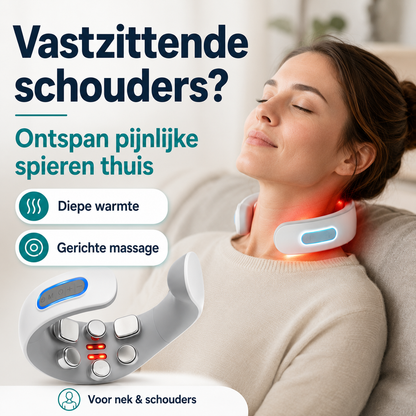 HeatPulse™ – Verlicht Stijve Nek & Schouders in 15 Min