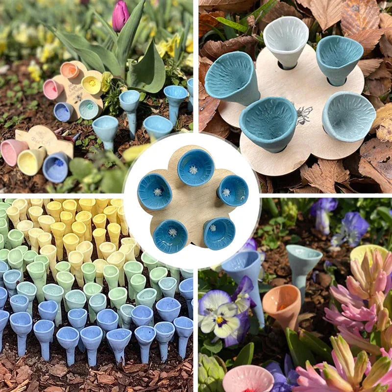 BeeVive - Abreuvoir pour abeilles et papillons (5+5 gratuits)