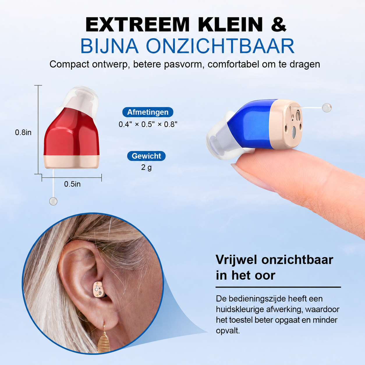 ClearTone™ | Hoor gesprekken weer helder zonder gedoe
