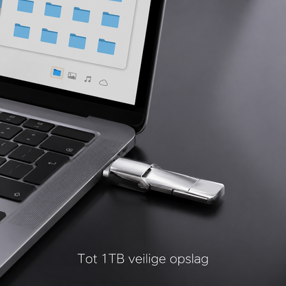 Geheugenstick voor telefoon, tablet, computer en laptop